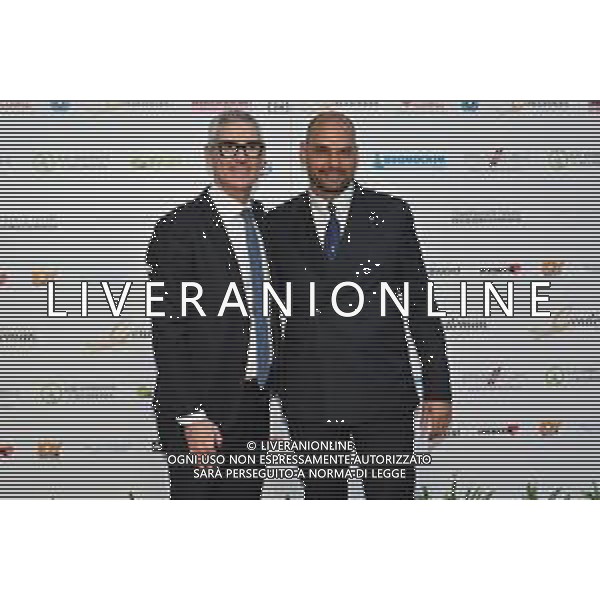 TVRG Photocall Premio Gentleman nella foto Alessandro Antonello SX e Marco Riva DX Milano 16-05-2024 Photocall in occasione della consegna del Premio Gentleman foto Roberto Garavaglia/Agenzia Aldo Liverani sas