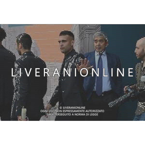TVRG Ambrogino Inter nella foto Lautaro Martinez (Inter) Milano 17-05-2024 Inter premiata con l\'Ambrogino d\'Oro dopo la vittoria della seconda stella foto Roberto Garavaglia/Agenzia Aldo Liverani sas / AGENZIA ALDO LIVERANI SAS