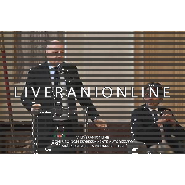 TVRG Ambrogino Inter nella foto Giuseppe Marotta amministratore delegato sport Inter e sulla DX Simone Inzaghi allenatore Inter Milano 17-05-2024 Inter premiata con l\'Ambrogino d\'Oro dopo la vittoria della seconda stella foto Roberto Garavaglia/Agenzia Aldo Liverani sas / AGENZIA ALDO LIVERANI SAS