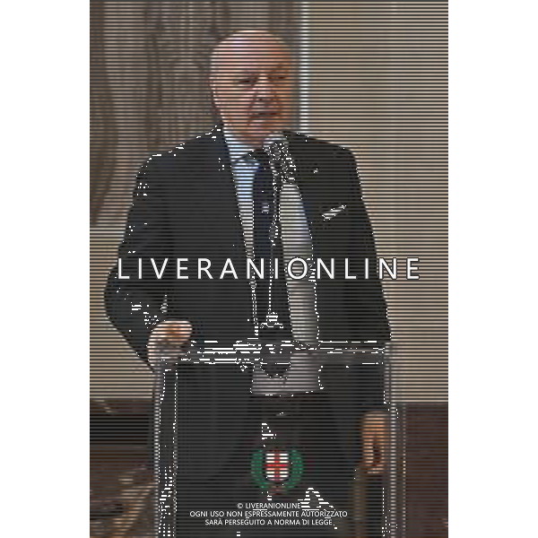 TVRG Ambrogino Inter nella foto Giuseppe Marotta amministratore delegato sport Inter Milano 17-05-2024 Inter premiata con l\'Ambrogino d\'Oro dopo la vittoria della seconda stella foto Roberto Garavaglia/Agenzia Aldo Liverani sas / AGENZIA ALDO LIVERANI SAS
