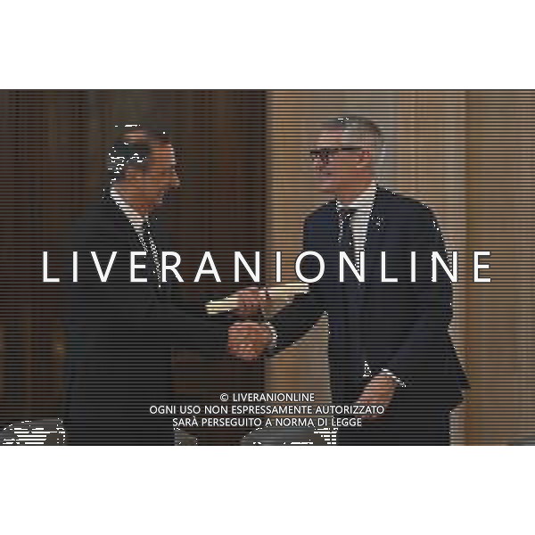TVRG Ambrogino Inter nella foto Giuseppe Sala sindaco di Milano SX e Alessandro Antonello amministratore delegato corporate Inter DX Milano 17-05-2024 Inter premiata con l\'Ambrogino d\'Oro dopo la vittoria della seconda stella foto Roberto Garavaglia/Agenzia Aldo Liverani sas / AGENZIA ALDO LIVERANI SAS