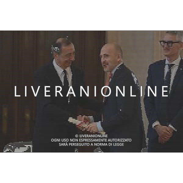 TVRG Ambrogino Inter nella foto Giuseppe Sala sindaco di Milano SX e Piero Ausilio direttore sportivo Inter DX Milano 17-05-2024 Inter premiata con l\'Ambrogino d\'Oro dopo la vittoria della seconda stella foto Roberto Garavaglia/Agenzia Aldo Liverani sas / AGENZIA ALDO LIVERANI SAS