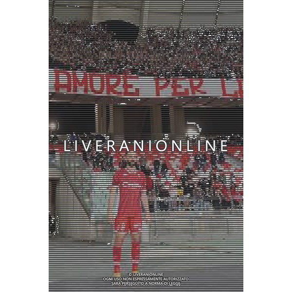 TVEM Valerio Di Cesare of SSC Bari during the Italian Serie BKT playout match between SSC Bari and Ternana Calcio on 16 May 2024 at the San Nicola stadium in Bari, Italy. Photo by Emmanuele Mastrodonato/ag. Aldo Liverani s.a.s. / AGENZIA ALDO LIVERANI SAS