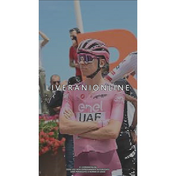 17-05-2024 Giro D\'italia; Tappa 13 Riccione - Cento; 2024, Uae Team Emirates; Pogacar, Tadej; Riccione; ©SIROTTI / AGENZIA ALDO LIVERANI SAS