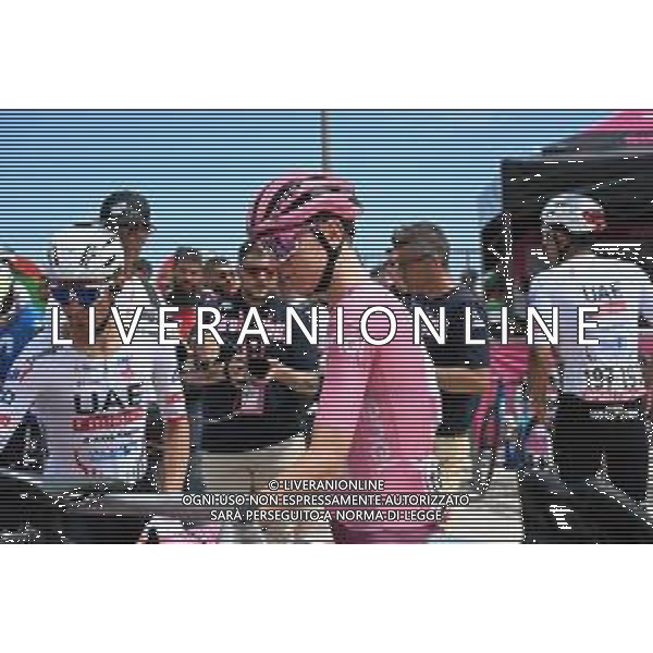 17-05-2024 Giro D\'italia; Tappa 13 Riccione - Cento; 2024, Uae Team Emirates; Pogacar, Tadej; Riccione; ©SIROTTI / AGENZIA ALDO LIVERANI SAS