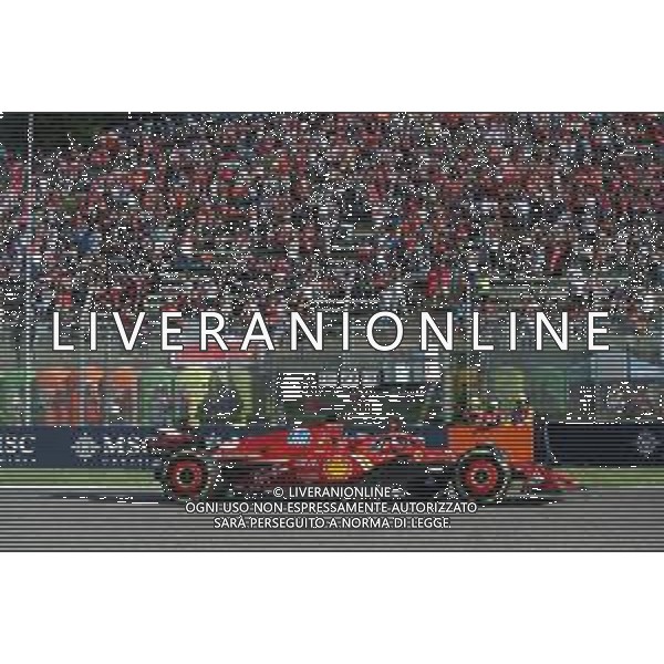 IMOLA 17 05 2024 (VENERDI) AUTODROMO ENZO E DINO FERRARI GRAN PREMIO DI FORMULA 1 NELLA FOTO CHARLES LECLERC FERRARI PIU\' VELOCE DELLE PROVE LIBERE ©SANNA / AGENZIA ALDO LIVERANI SAS
