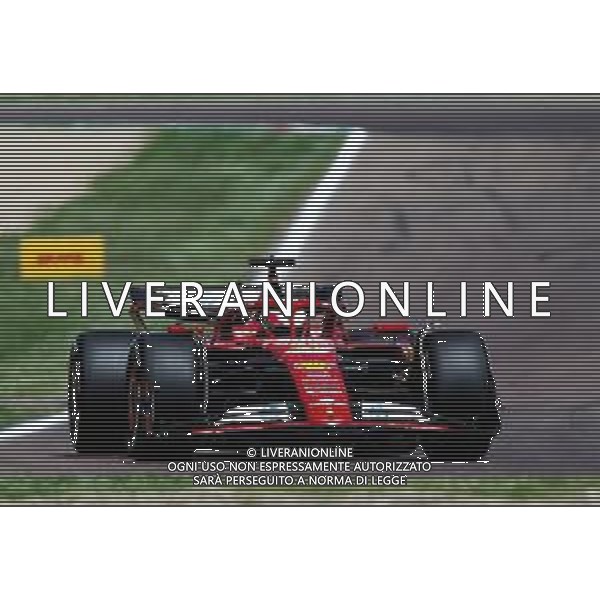 IMOLA 17 05 2024 (VENERDI) AUTODROMO ENZO E DINO FERRARI GRAN PREMIO DI FORMULA 1 NELLA FOTO CHARLES LECLERC FERRARI PIU\' VELOCE DELLE PROVE LIBERE ©SANNA / AGENZIA ALDO LIVERANI SAS