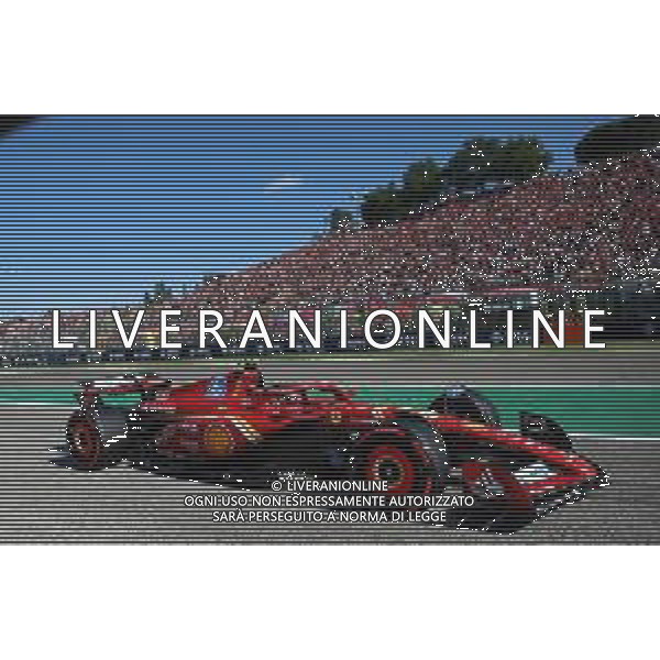 IMOLA 18 05 2024 (SABATO) AUTODROMO ENZO E DINO FERRARI SUPER POLE MAX VERSTAPPEN NELLA FOTO CARLOS SAINZ FERRARI ©SANNA / AGENZIA ALDO LIVERANI SAS