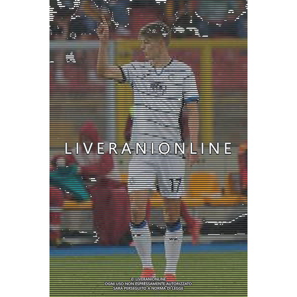 TVEM Charles De Ketelaere of Atalanta celebrates after scoring a goal during the Italian soccer Serie A match US Lecce vs Atalanta on May 18, 2024 at Via del Mare Stadium in Lecce, Italy. Photo Emmanuele Mastrodonato/agenzia Liverani / AGENZIA ALDO LIVERANI SAS