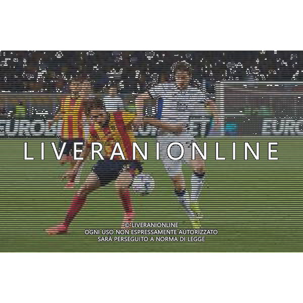 TVEM Antonino Gallo of US Lecce in action against Aleksey Miranchuk of Atalanta during the Italian soccer Serie A match US Lecce vs Atalanta on May 18, 2024 at Via del Mare Stadium in Lecce, Italy. Photo Emmanuele Mastrodonato/agenzia Liverani / AGENZIA ALDO LIVERANI SAS