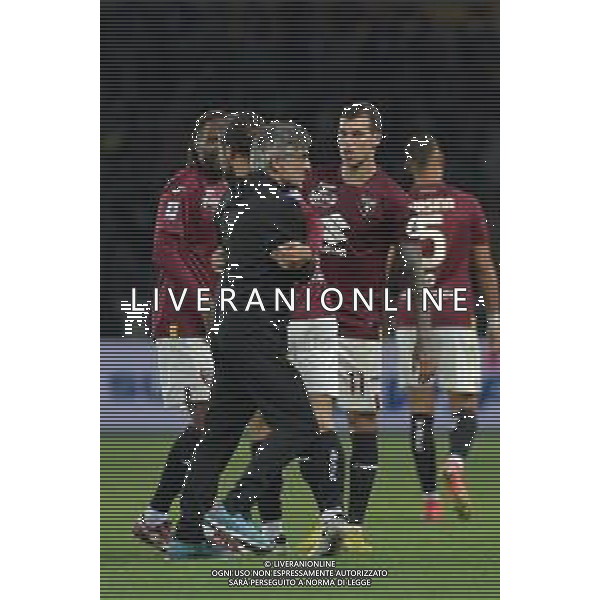 TVMV-Torino 18.05.2024 Stadio Grande Torino Manuela Viganti/Ag. Aldo Liverani sas Torino vs Milan Campionato Calcio Serie A TIM 2023/2024 37a giornata Nella foto: ESULTANZA GOL DI RICARDO RODRIGUEZ CON IVAN JURIC ©Viganti / AGENZIA ALDO LIVERANI SAS