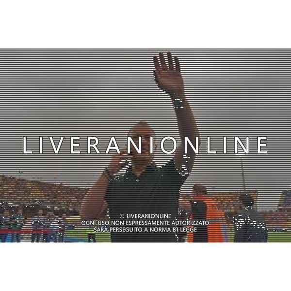 TVEM US Lecce president Saverio Sticchi Damiani during the Italian soccer Serie A match US Lecce vs Atalanta on May 18, 2024 at Via del Mare Stadium in Lecce, Italy. Photo Emmanuele Mastrodonato/agenzia Liverani / AGENZIA ALDO LIVERANI SAS
