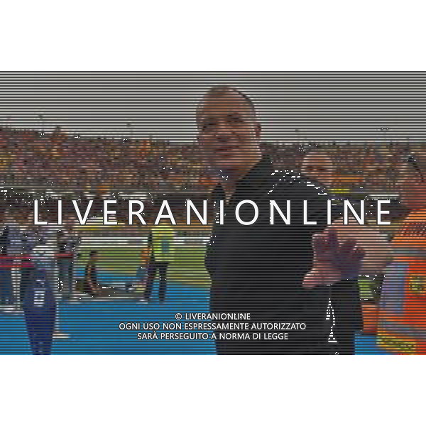 TVEM US Lecce president Saverio Sticchi Damiani during the Italian soccer Serie A match US Lecce vs Atalanta on May 18, 2024 at Via del Mare Stadium in Lecce, Italy. Photo Emmanuele Mastrodonato/agenzia Liverani / AGENZIA ALDO LIVERANI SAS