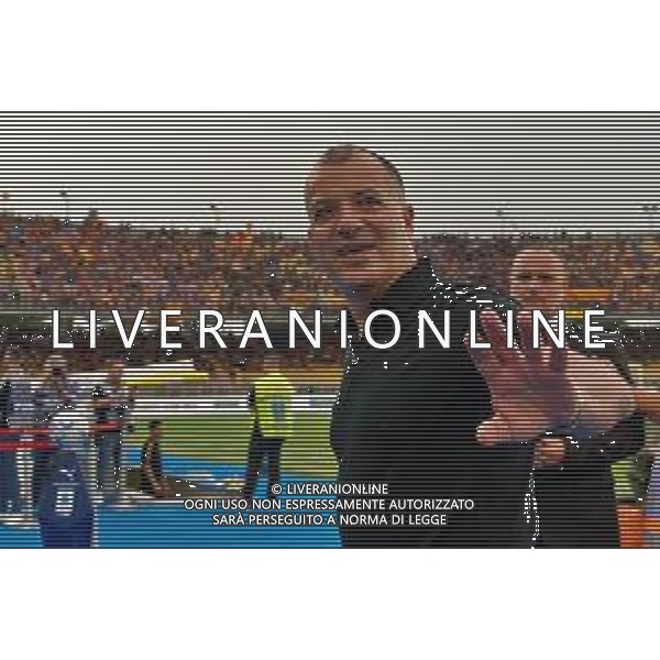 TVEM US Lecce president Saverio Sticchi Damiani during the Italian soccer Serie A match US Lecce vs Atalanta on May 18, 2024 at Via del Mare Stadium in Lecce, Italy. Photo Emmanuele Mastrodonato/agenzia Liverani / AGENZIA ALDO LIVERANI SAS