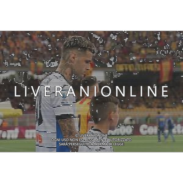 TVEM Gianluca Scamacca of Atalanta during the Italian soccer Serie A match US Lecce vs Atalanta on May 18, 2024 at Via del Mare Stadium in Lecce, Italy. Photo Emmanuele Mastrodonato/agenzia Liverani / AGENZIA ALDO LIVERANI SAS