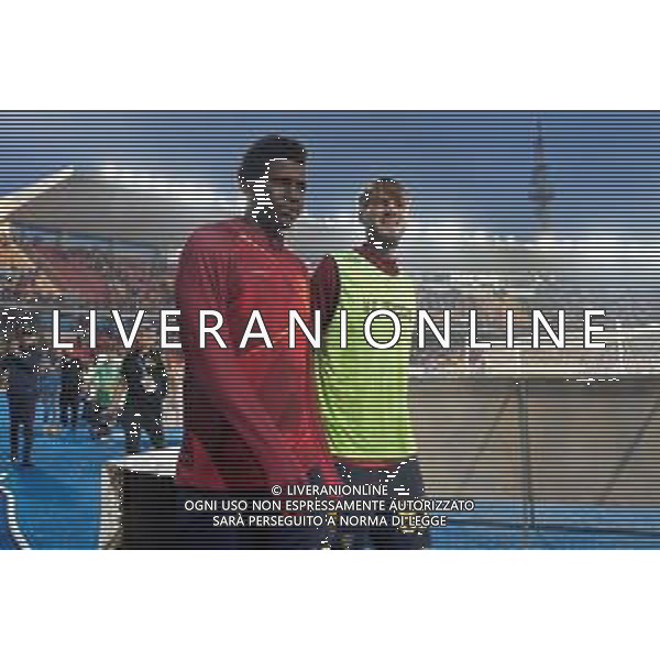 TVEM Patrick Dorgu of US Lecce and Daniel Samek of US Lecce during the Italian soccer Serie A match US Lecce vs Atalanta on May 18, 2024 at Via del Mare Stadium in Lecce, Italy. Photo Emmanuele Mastrodonato/agenzia Liverani / AGENZIA ALDO LIVERANI SAS