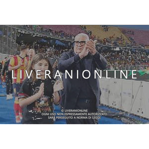 TVEM the technical director of US Lecce Pantaleo Corvino during the Italian soccer Serie A match US Lecce vs Atalanta on May 18, 2024 at Via del Mare Stadium in Lecce, Italy. Photo Emmanuele Mastrodonato/agenzia Liverani / AGENZIA ALDO LIVERANI SAS