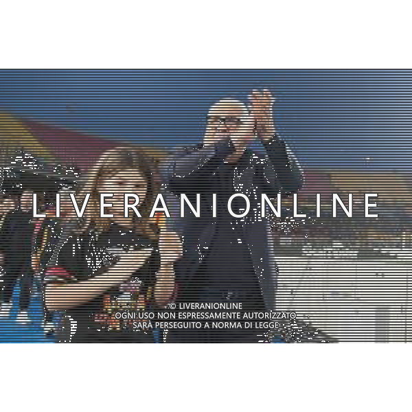 TVEM the technical director of US Lecce Pantaleo Corvino during the Italian soccer Serie A match US Lecce vs Atalanta on May 18, 2024 at Via del Mare Stadium in Lecce, Italy. Photo Emmanuele Mastrodonato/agenzia Liverani / AGENZIA ALDO LIVERANI SAS