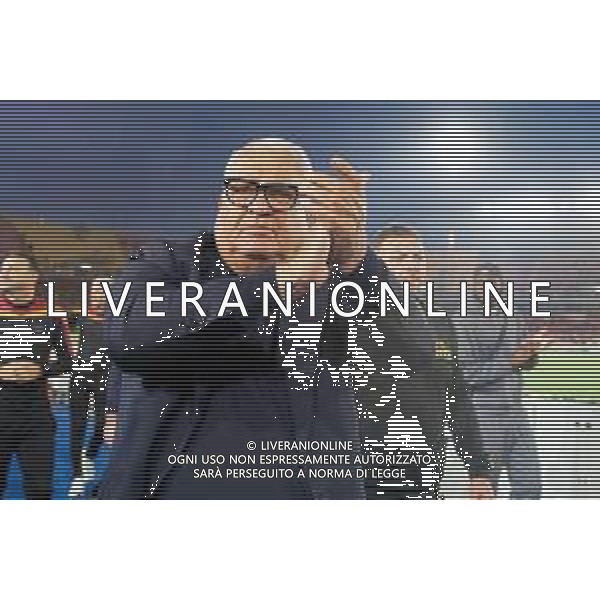TVEM the technical director of US Lecce Pantaleo Corvino during the Italian soccer Serie A match US Lecce vs Atalanta on May 18, 2024 at Via del Mare Stadium in Lecce, Italy. Photo Emmanuele Mastrodonato/agenzia Liverani / AGENZIA ALDO LIVERANI SAS