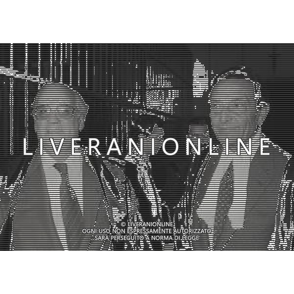 NEG-RETROSPETTIVA UMBERTO ORTOLANI AVVOCATO- IMPRENDITORE- DIRIGENTE PUBBLICO-E BANCHIERE NELLA FOTO AVVOCATO ALFREDO BIONDI A MILANO IN TRIBUNALE PER ILFALLIMENTO DEL BANCO AMBROSIANO ANNO 1990 AG ALDO LIVERANI SAS