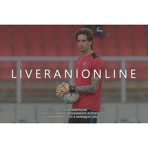 TVEM Marco Carnesecchi of Atalanta during the Italian soccer Serie A match US Lecce vs Atalanta on May 18, 2024 at Via del Mare Stadium in Lecce, Italy. Photo Emmanuele Mastrodonato/agenzia Liverani / AGENZIA ALDO LIVERANI SAS