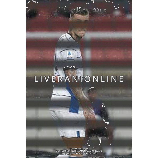 TVEM Gianluca Scamacca of Atalanta during the Italian soccer Serie A match US Lecce vs Atalanta on May 18, 2024 at Via del Mare Stadium in Lecce, Italy. Photo Emmanuele Mastrodonato/agenzia Liverani / AGENZIA ALDO LIVERANI SAS