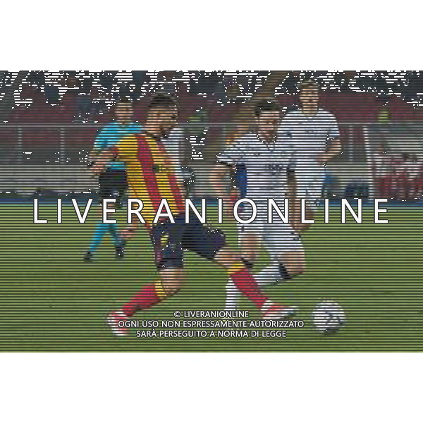 TVEM Remi Oudin of US Lecce in action against Aleksey Miranchuk of Atalanta during the Italian soccer Serie A match US Lecce vs Atalanta on May 18, 2024 at Via del Mare Stadium in Lecce, Italy. Photo Emmanuele Mastrodonato/agenzia Liverani / AGENZIA ALDO LIVERANI SAS