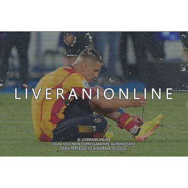TVEM Nikola Krstovic of US Lecce during the Italian soccer Serie A match US Lecce vs Atalanta on May 18, 2024 at Via del Mare Stadium in Lecce, Italy. Photo Emmanuele Mastrodonato/agenzia Liverani / AGENZIA ALDO LIVERANI SAS
