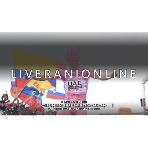 19-05-2024 Giro D\'italia; Tappa 15 Manerba Del Garda - Mottolino Di Livigno; 2024, Uae Team Emirates; Pogacar, Tadej; Mottolino Di Livigno; ©SIROTTI / AGENZIA ALDO LIVERANI SAS