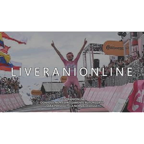 19-05-2024 Giro D\'italia; Tappa 15 Manerba Del Garda - Mottolino Di Livigno; 2024, Uae Team Emirates; Pogacar, Tadej; Mottolino Di Livigno; ©SIROTTI / AGENZIA ALDO LIVERANI SAS