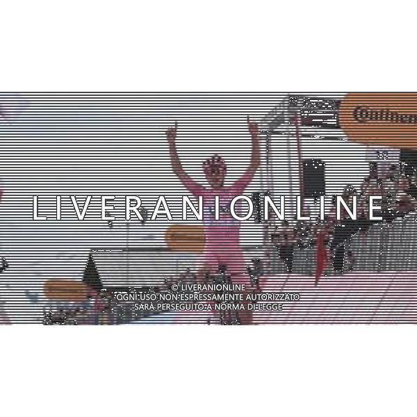 19-05-2024 Giro D\'italia; Tappa 15 Manerba Del Garda - Mottolino Di Livigno; 2024, Uae Team Emirates; Pogacar, Tadej; Mottolino Di Livigno; ©SIROTTI / AGENZIA ALDO LIVERANI SAS
