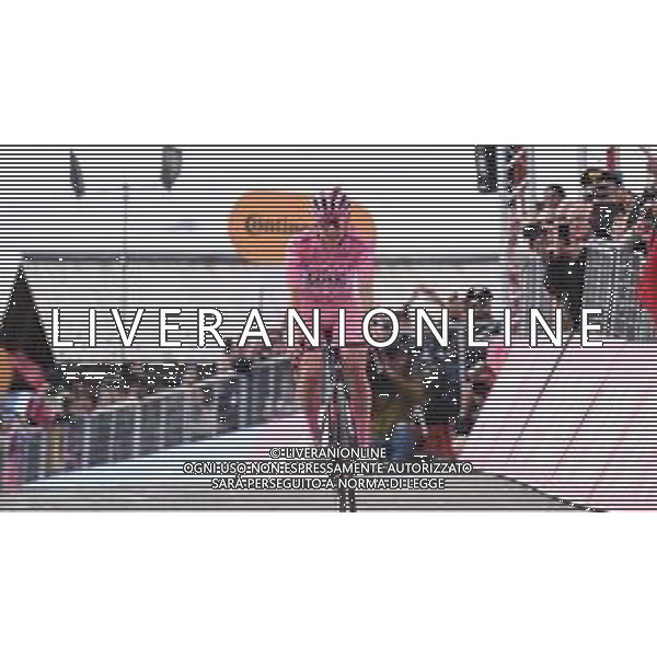 19-05-2024 Giro D\'italia; Tappa 15 Manerba Del Garda - Mottolino Di Livigno; 2024, Uae Team Emirates; Pogacar, Tadej; Mottolino Di Livigno; ©SIROTTI / AGENZIA ALDO LIVERANI SAS