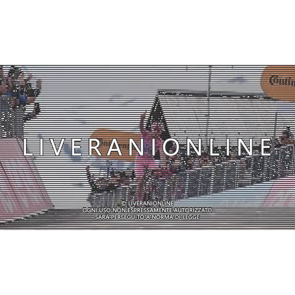 19-05-2024 Giro D\'italia; Tappa 15 Manerba Del Garda - Mottolino Di Livigno; 2024, Uae Team Emirates; Pogacar, Tadej; Mottolino Di Livigno; ©SIROTTI / AGENZIA ALDO LIVERANI SAS