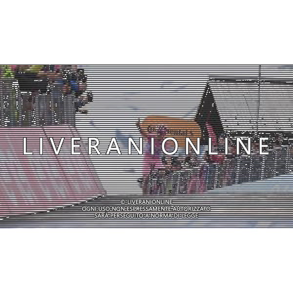 19-05-2024 Giro D\'italia; Tappa 15 Manerba Del Garda - Mottolino Di Livigno; 2024, Uae Team Emirates; Pogacar, Tadej; Mottolino Di Livigno; ©SIROTTI / AGENZIA ALDO LIVERANI SAS