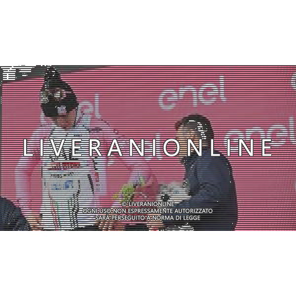 19-05-2024 Giro D\'italia; Tappa 15 Manerba Del Garda - Mottolino Di Livigno; 2024, Uae Team Emirates; Pogacar, Tadej; Nibali, Vincenzo; Mottolino Di Livigno; ©SIROTTI / AGENZIA ALDO LIVERANI SAS