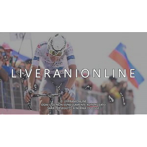 19-05-2024 Giro D\'italia; Tappa 15 Manerba Del Garda - Mottolino Di Livigno; 2024, Bahrain Victorious; Tiberi, Antonio; Mottolino Di Livigno; ©SIROTTI / AGENZIA ALDO LIVERANI SAS