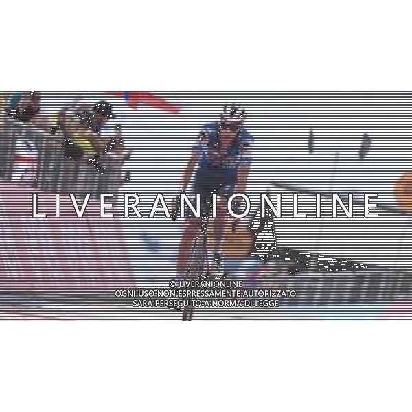 19-05-2024 Giro D\'italia; Tappa 15 Manerba Del Garda - Mottolino Di Livigno; 2024, Soudal - Quick Step; Hirt, Jan; Mottolino Di Livigno; ©SIROTTI / AGENZIA ALDO LIVERANI SAS