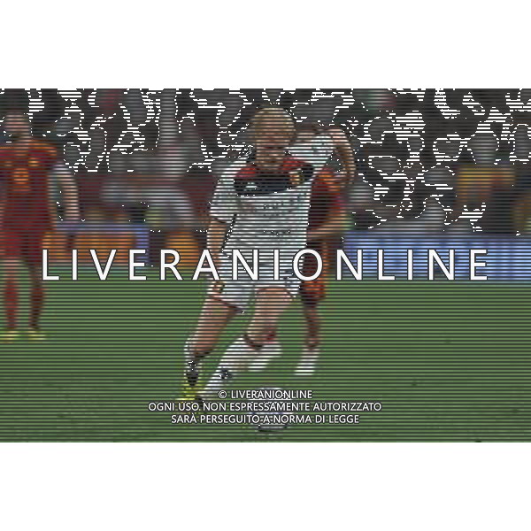 Roma vs Genoa - Campionato Serie A TIM - 37 giornata - Stadio Olimpico - Roma 19-05-2024 nella foto Morten Thorsby foto federico gaetano-ag aldo liverani sas