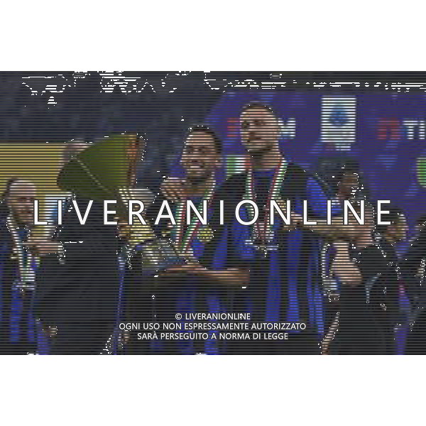 Inter-Lazio Campionato di calcio Serie A 2023/2024 - Stadio Giuseppe Meazza Nella foto: Hakan Çalhanoğlu e Marko Arnautovic foto andrea rosito-ag aldo liverani sas