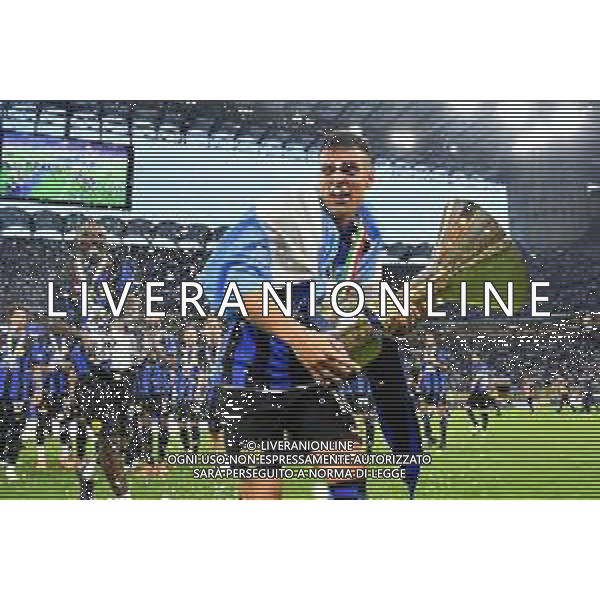 Inter-Lazio Campionato di calcio Serie A 2023/2024 - Stadio Giuseppe Meazza Nella foto: Lautaro Martinez e Marcus Thuram foto andrea rosito-ag aldo liverani sas