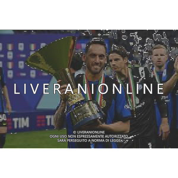 Inter vs Lazio nella foto Hakan Calhanoglu (Inter) Milano 19-05-2024 Stadio Giuseppe Meazza - San Siro Campionato Serie A TIM - 37a giornata foto Roberto Garavaglia/Agenzia Aldo Liverani sas
