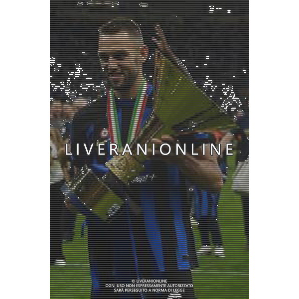 Inter vs Lazio nella foto Stefan de Vrij (Inter) Milano 19-05-2024 Stadio Giuseppe Meazza - San Siro Campionato Serie A TIM - 37a giornata foto Roberto Garavaglia/Agenzia Aldo Liverani sas