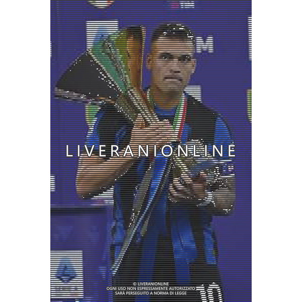 Inter vs Lazio nella foto Lautaro Martinez (Inter) Milano 19-05-2024 Stadio Giuseppe Meazza - San Siro Campionato Serie A TIM - 37a giornata foto Roberto Garavaglia/Agenzia Aldo Liverani sas
