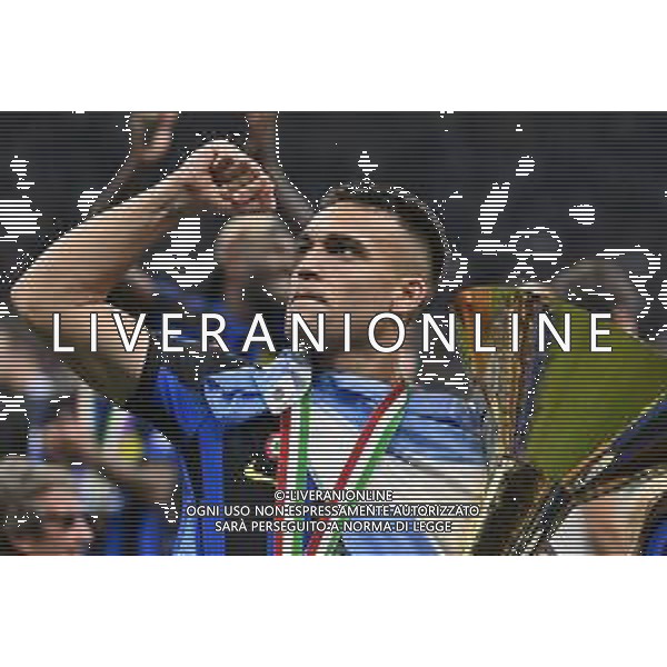 Inter vs Lazio nella foto Lautaro Martinez (Inter) Milano 19-05-2024 Stadio Giuseppe Meazza - San Siro Campionato Serie A TIM - 37a giornata foto Roberto Garavaglia/Agenzia Aldo Liverani sas