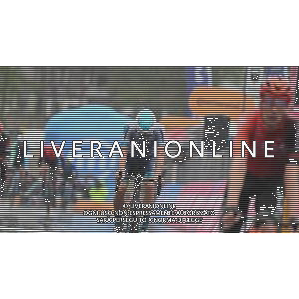 21-05-2024 Giro D\'italia; Tappa 16 Livigno - Monte Pana; 2024, Bahrain Victorious; Caruso, Damiano; Monte Pana; ©SIROTTI / AGENZIA ALDO LIVERANI SAS