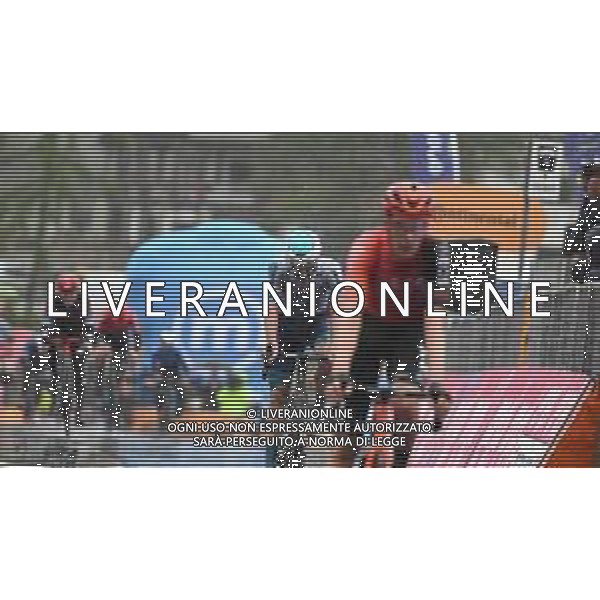 21-05-2024 Giro D\'italia; Tappa 16 Livigno - Monte Pana; 2024, Bahrain Victorious; Caruso, Damiano; Monte Pana; ©SIROTTI / AGENZIA ALDO LIVERANI SAS