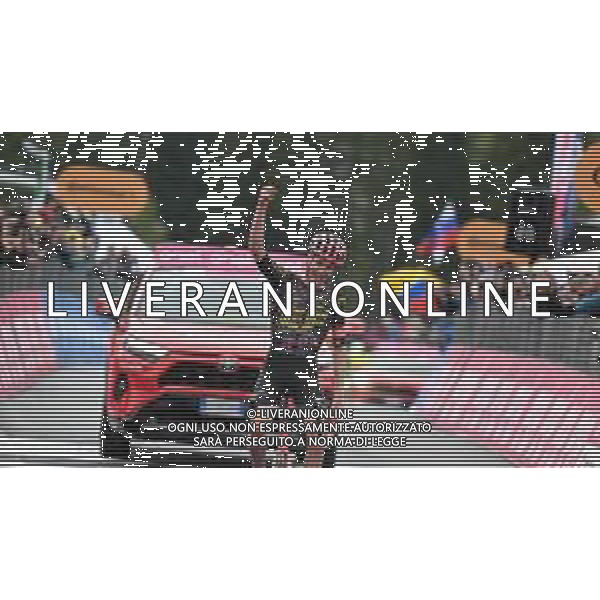 22-05-2024 Giro D\'italia; Tappa 17 Selva Val Gardena - Passo Brocon; 2024, Ef Education - Easypost; Steinhauser, Georg; Passo Brocon; ©SIROTTI / AGENZIA ALDO LIVERANI SAS