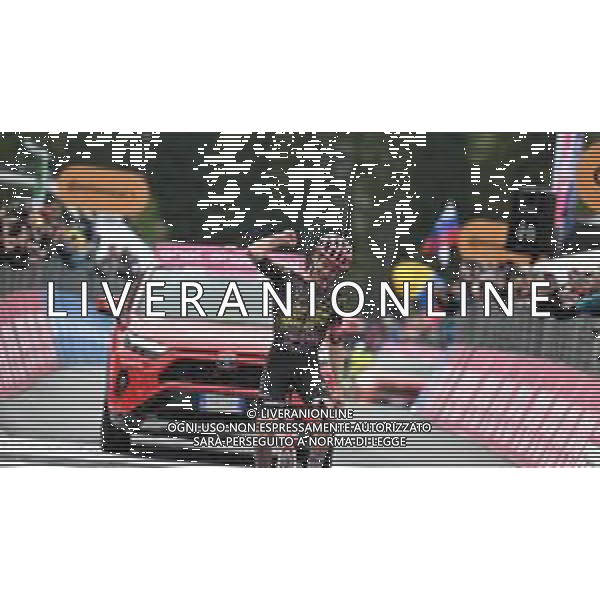 22-05-2024 Giro D\'italia; Tappa 17 Selva Val Gardena - Passo Brocon; 2024, Ef Education - Easypost; Steinhauser, Georg; Passo Brocon; ©SIROTTI / AGENZIA ALDO LIVERANI SAS