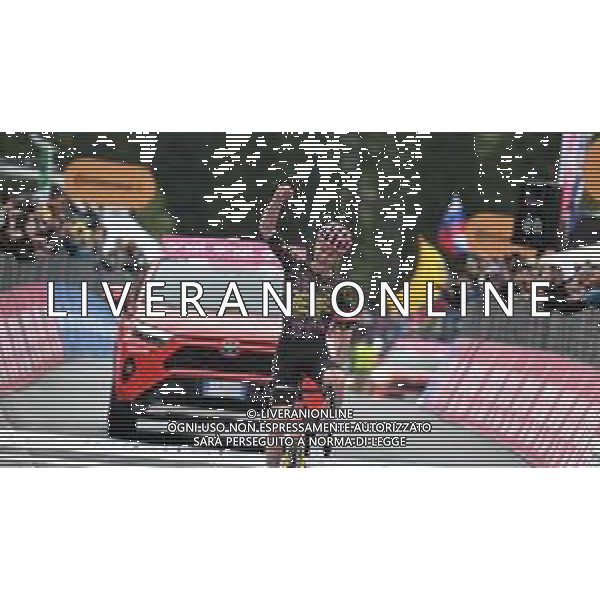 22-05-2024 Giro D\'italia; Tappa 17 Selva Val Gardena - Passo Brocon; 2024, Ef Education - Easypost; Steinhauser, Georg; Passo Brocon; ©SIROTTI / AGENZIA ALDO LIVERANI SAS
