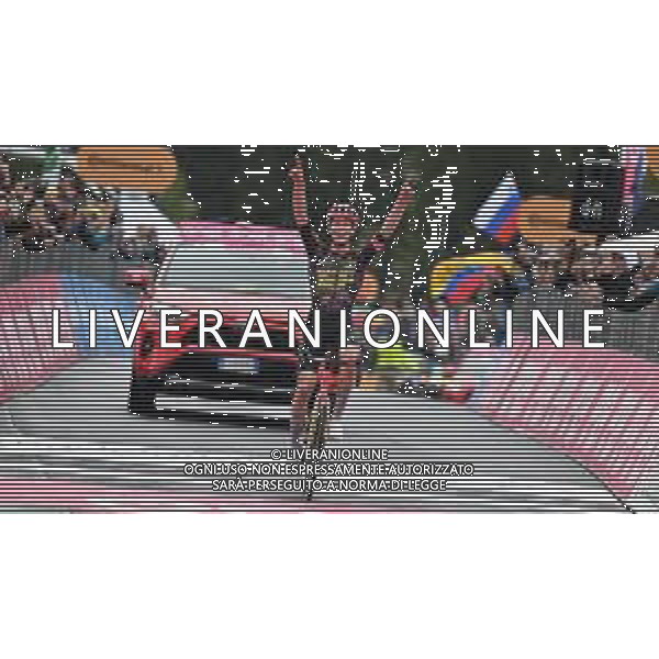 22-05-2024 Giro D\'italia; Tappa 17 Selva Val Gardena - Passo Brocon; 2024, Ef Education - Easypost; Steinhauser, Georg; Passo Brocon; ©SIROTTI / AGENZIA ALDO LIVERANI SAS